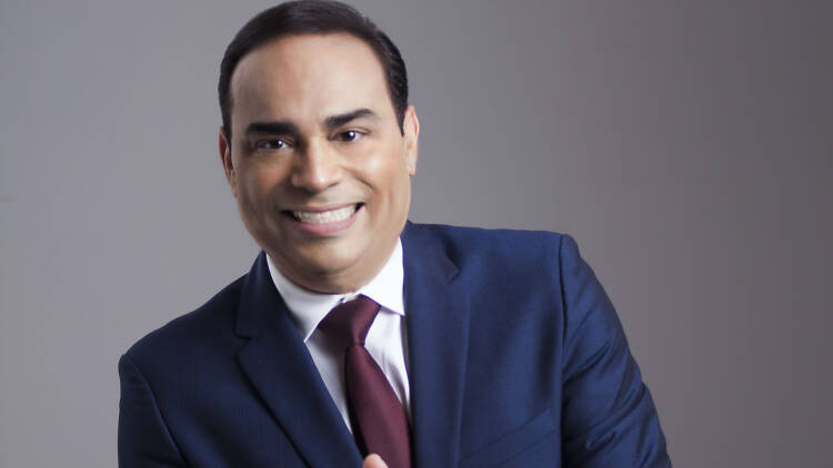 Gilberto Santa Rosa visita la CDMX