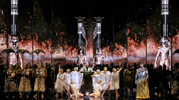 Opera Australia Aida 2019 digital productions