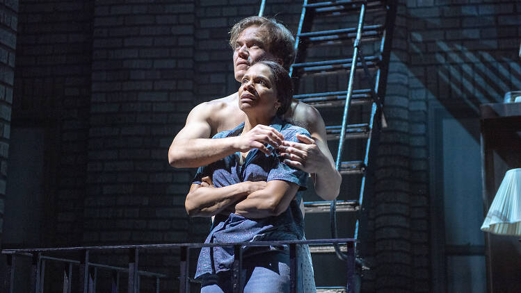 Audra McDonald and Michael Shannon in Frankie and Johnny in the Claire de Lune