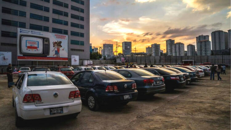 Películas para niños en el Autocinema Coyote