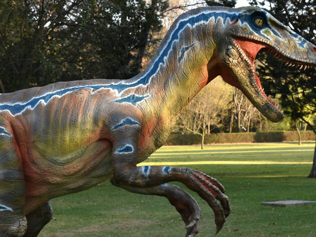 Tierra Jurásica: Dinosaurios robotizados en Xochitla Tierra Jurásica: Dinosaurios robotizados en Xochitla