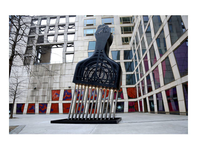 Hank Willis Thomas, All Power to All People, 2018 Hank Willis Thomas, All Power to All People, 2018