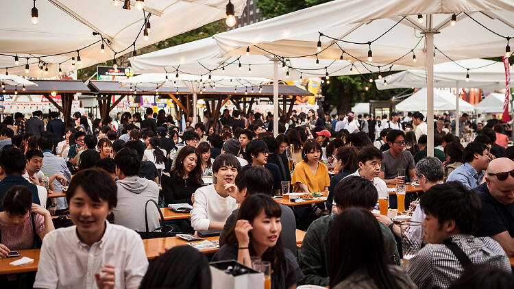 Hibiya Beer Garden