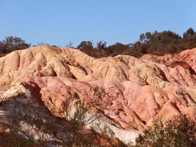 Heathcote Victoria's Pink Cliffs Heathcote Victoria's Pink Cliffs