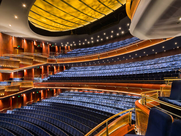 lyric opera house seating view