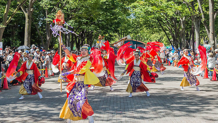 原宿表参道元氣祭スーパーよさこい