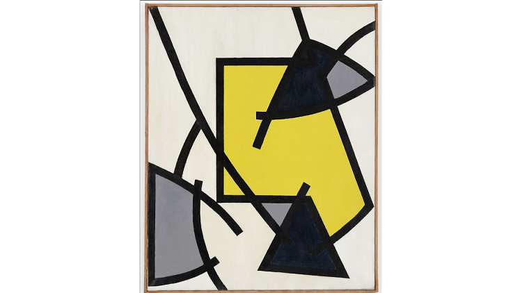 Soto, Untitled (Compositions dynamiques), 1951