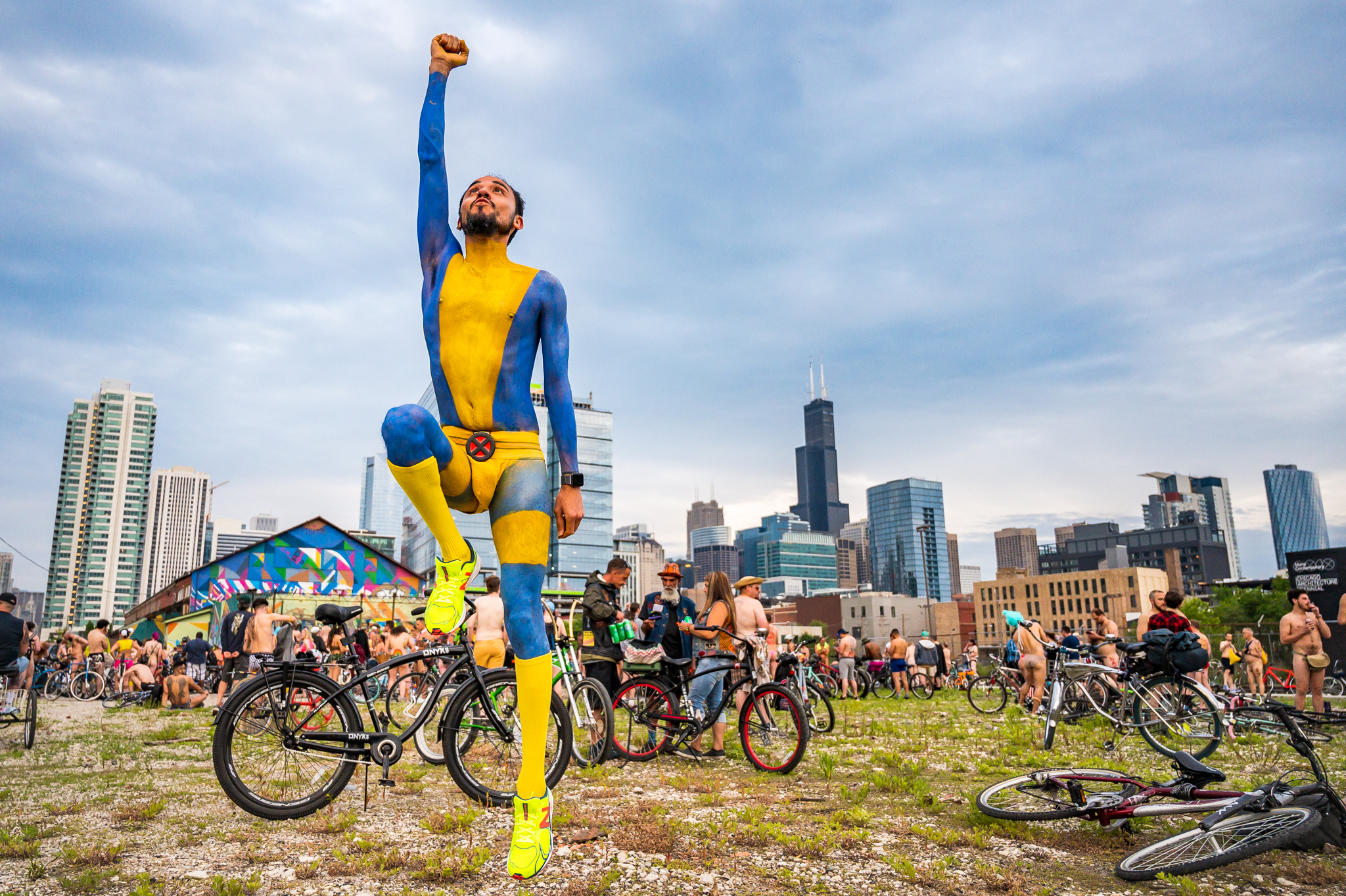 Take A Look At Photos From World Naked Bike Ride ChicagoSexiz Pix