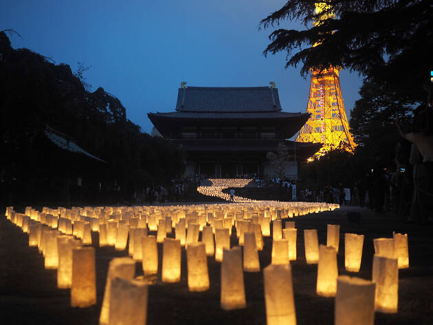 増上寺 七夕まつり