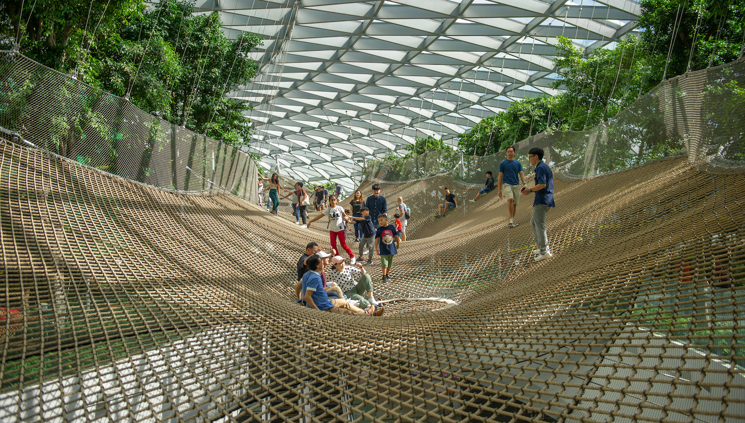 Canopy Bridge Jewel Changi Airport