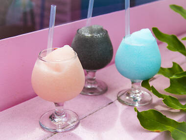 Frozen flights at High Tide Frozen flights at High Tide