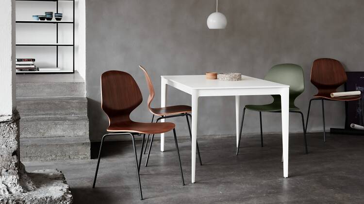 BoConcept Torino dining table and Florence chairs
