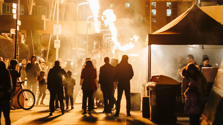 People at Firelight Festival