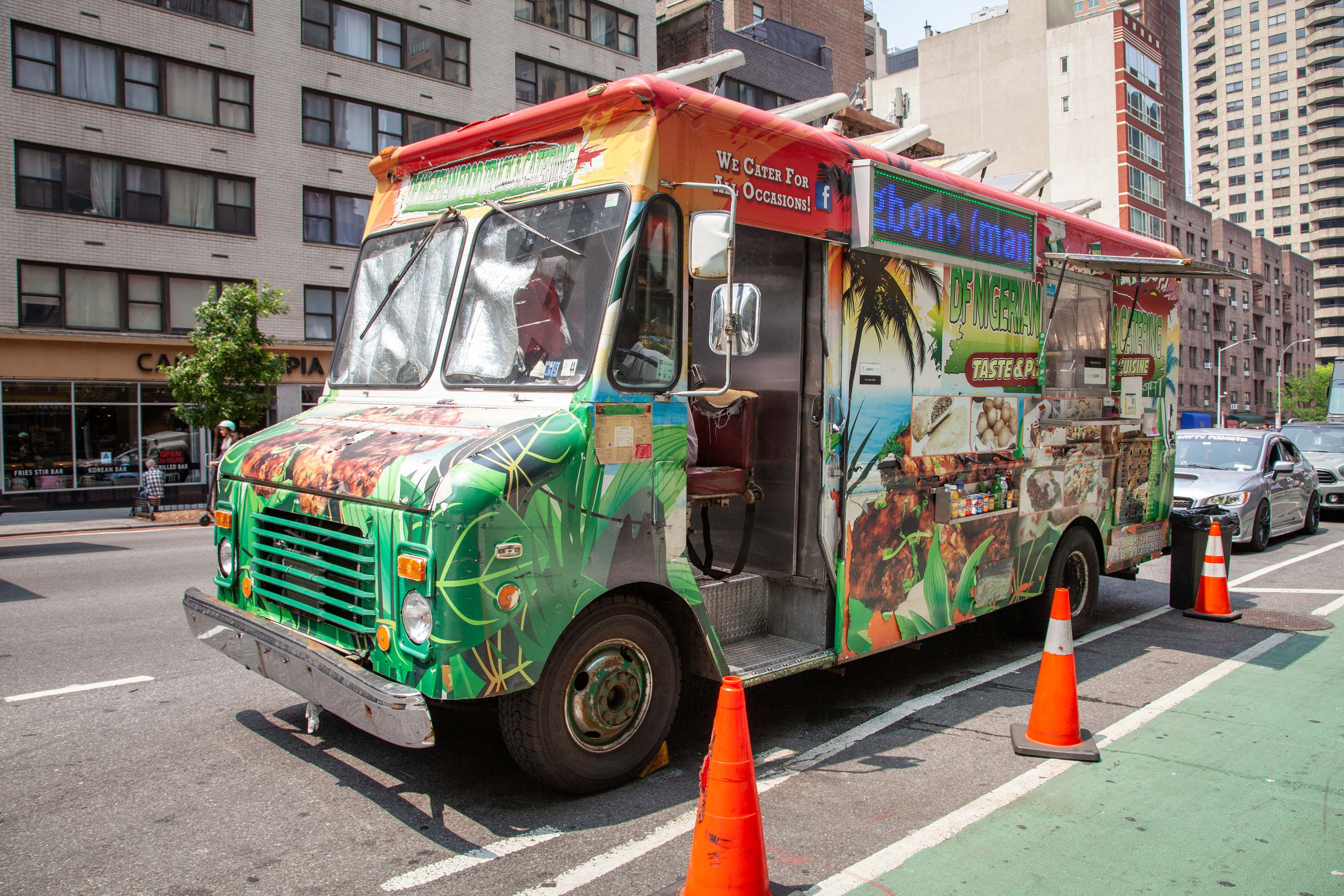 NYC Views Street vendors around Canal Street. 