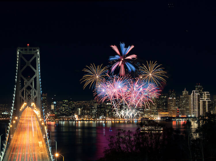Where to watch 4th of July fireworks in San Francisco
