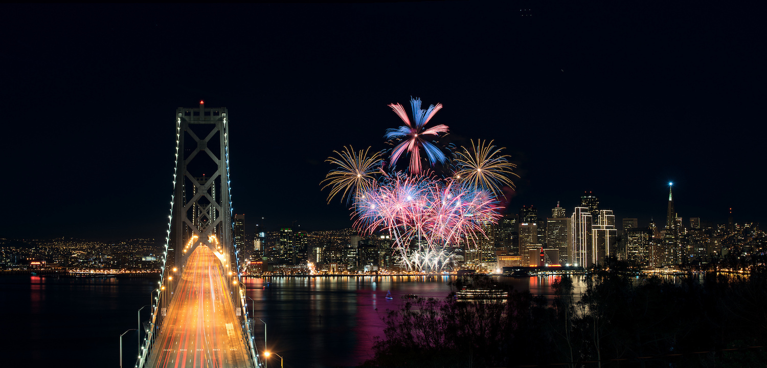 Bay Area July 4 fireworks