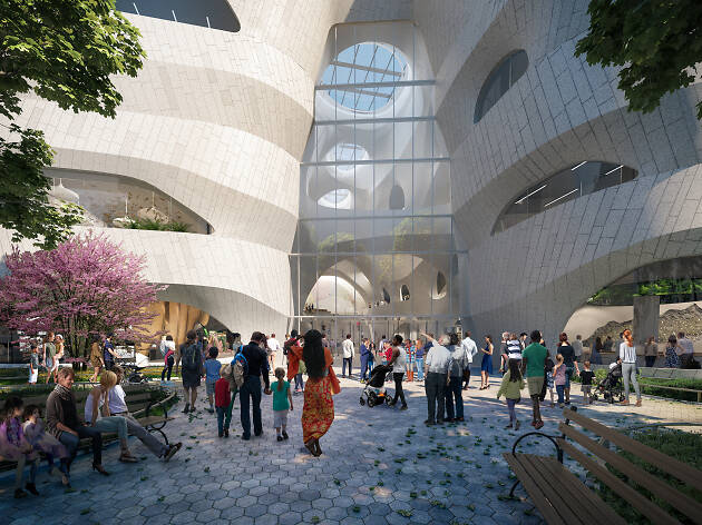 The Museum of Natural History's expansion project is officially underway The Museum of Natural History's expansion project is officially underway