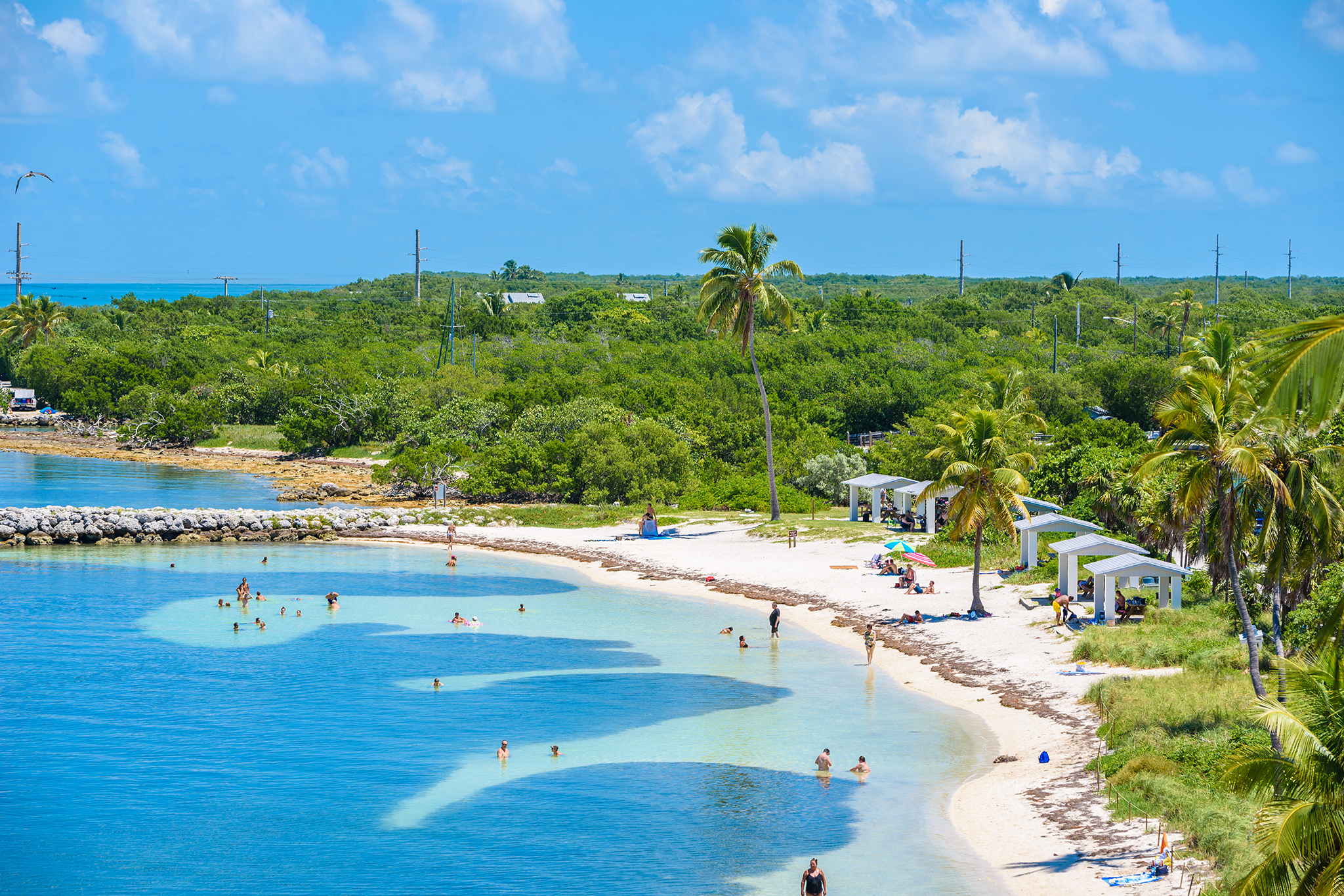 are key west beaches open