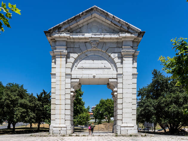 praça de Espanha Arco de São Bento, Praça de Espanha