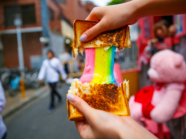 Sandwich de colores Sandwich de colores