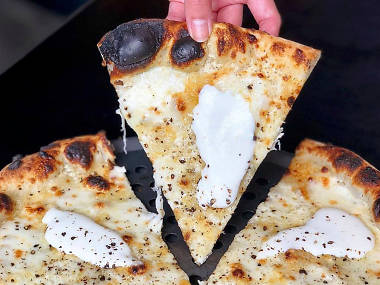 Cacio e Pepe pizza from Pizzana Cacio e Pepe pizza from Pizzana