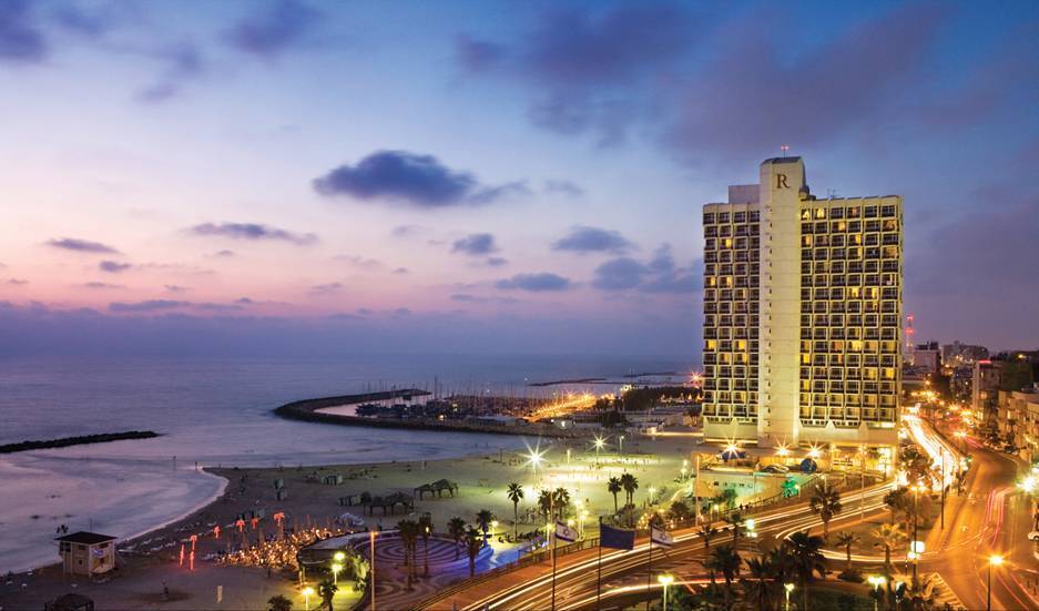 These Tel Aviv hotels are right on the Mediterranean ocean