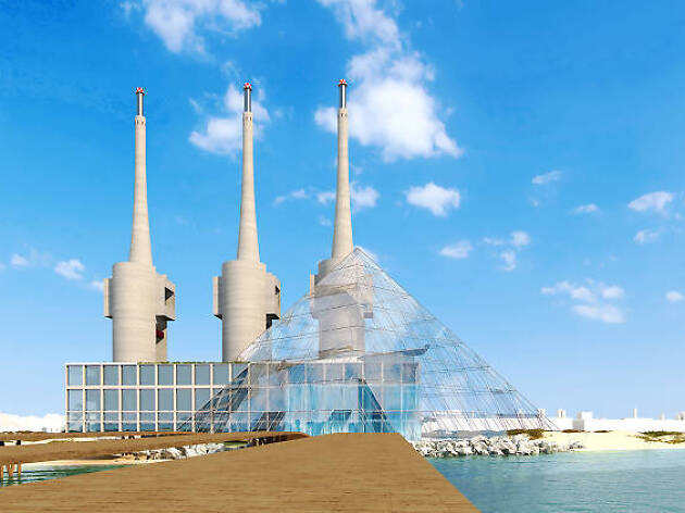 Una pirámide gigante en las Tres Chimeneas del Besòs, te explicamos el proyecto Una pirámide gigante en las Tres Chimeneas del Besòs, te explicamos el proyecto