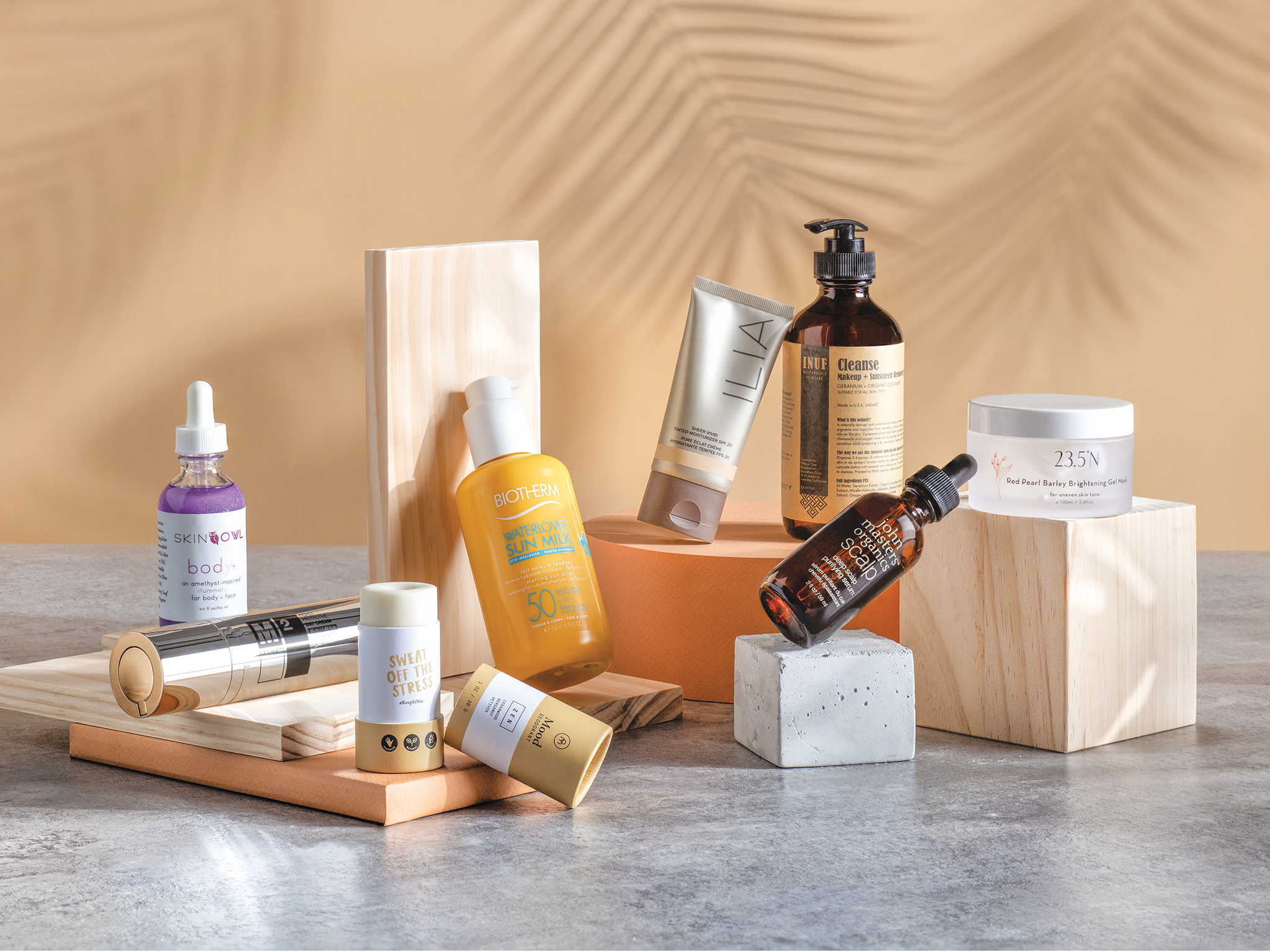 Organic skincare products