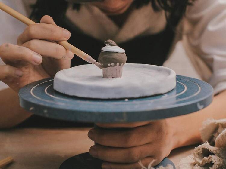 Attend a pottery class at PCHA Ceramic