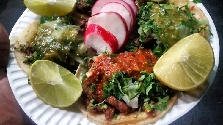 Tacos Tamix best taco trucks in Los Angeles