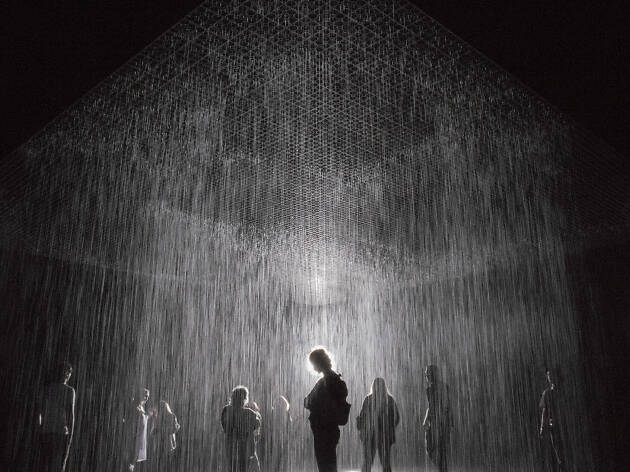 Rain Room Jackalope Pavilion Art In Melbourne