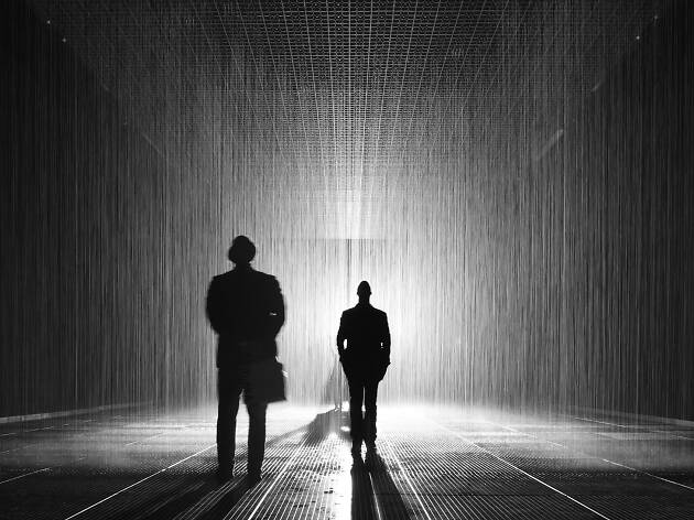 Rain Room Jackalope Pavilion Art In Melbourne