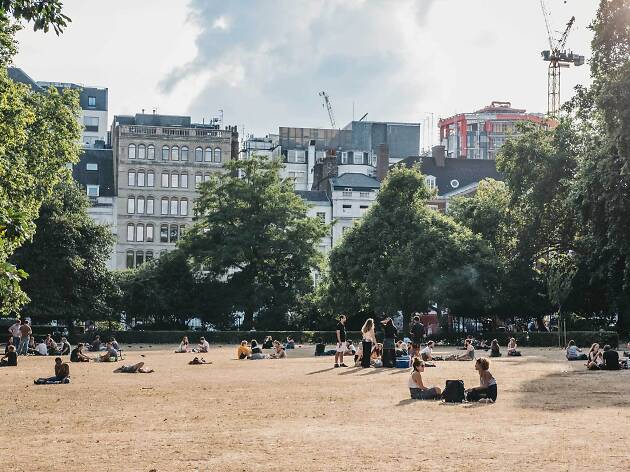 Lincoln's Inn Fields, summer 2018