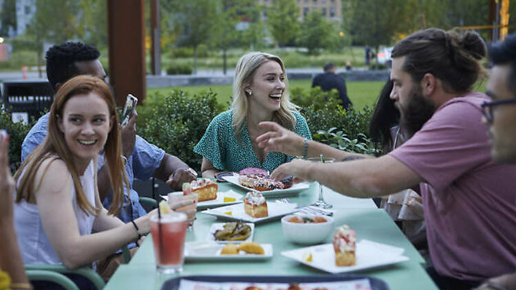 Enjoy some fresh air at the city's newest green space