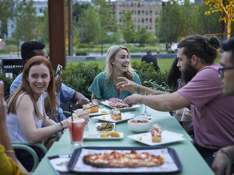 Enjoy some fresh air at the city's newest green space