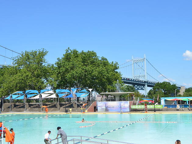NYC pools officially open for the summer today! NYC pools officially open for the summer today!