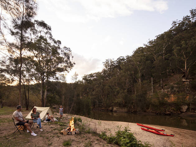 Camping at Hawkesbury River Camping, Hawkesbury River