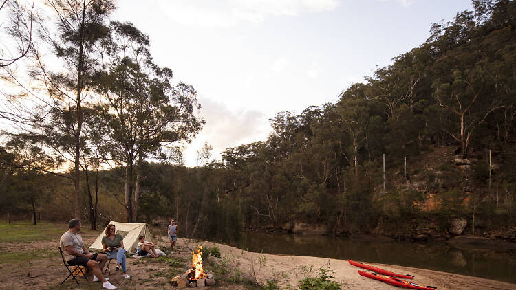 Cattai campground, Cattai National Park