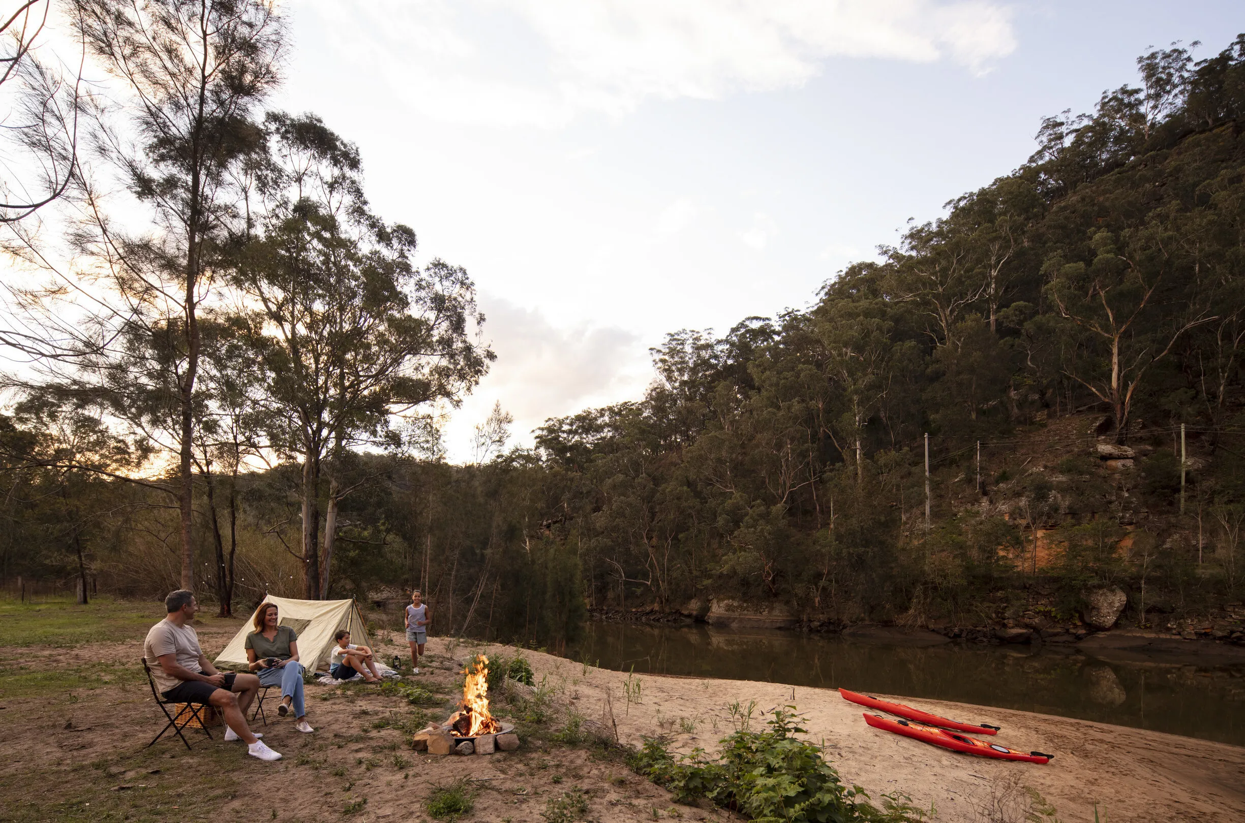 Camping, Hawkesbury River