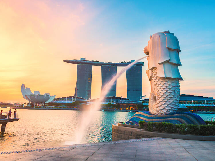 Marina Bay, Merlion