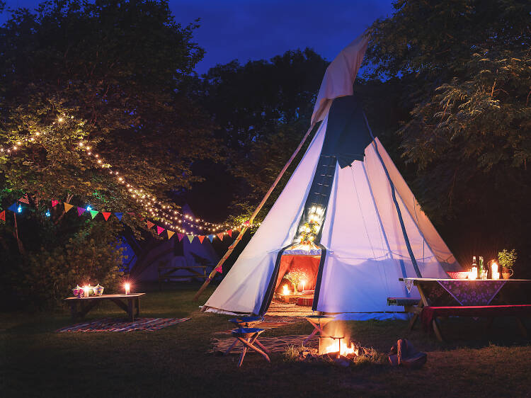 Cornish Tipi Holidays, Cornwall