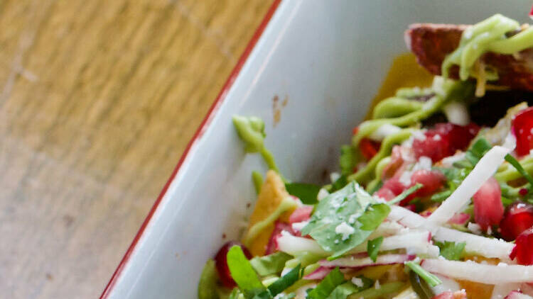 Cauliflower nachos at Sweet Liberty Drinks & Supply Company