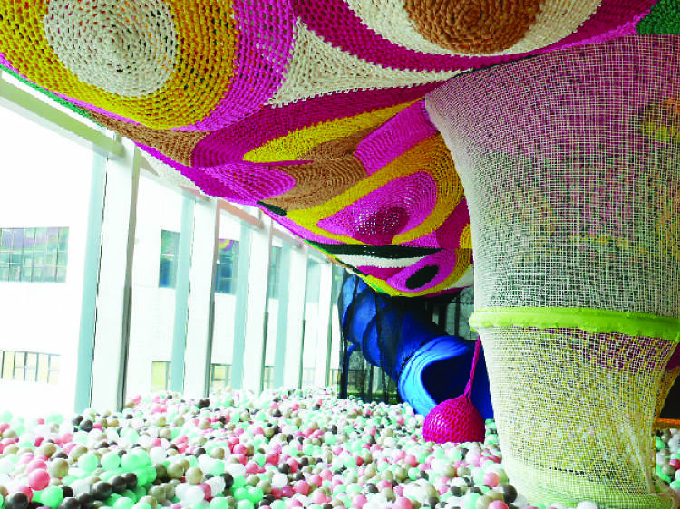 Spend an afternoon in a ball pit 