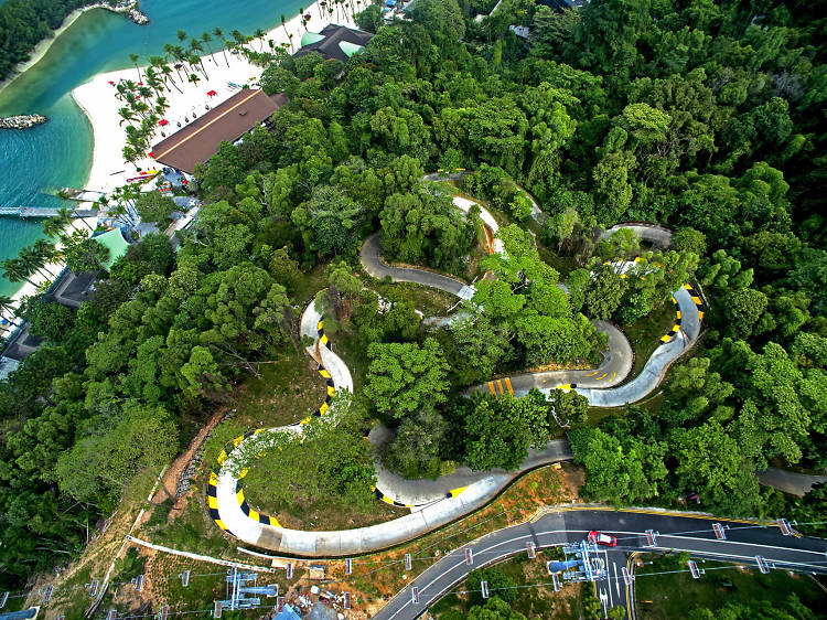 Live life in the fast lane at Skyline Luge Sentosa