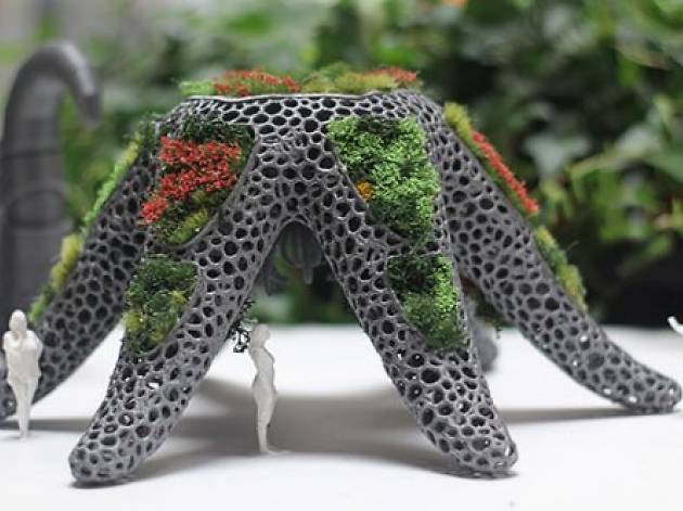 Jardín Cyborg Dialogos interespecie para un jardin bionico Foto: UH513 (Maria Castellanos + Alberto Valverde)