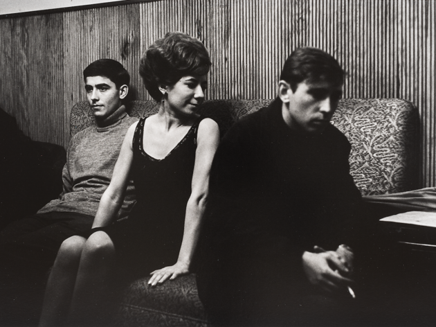 Serrat, Núria Feliu i Raimon (1976), d'Oriol Maspons Serrat, Núria Feliu i Raimon (1976), d'Oriol Maspons