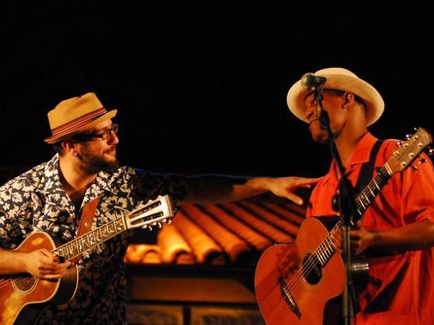 Francesco Piu and Eric Bibb Francesco Piu and Eric Bibb