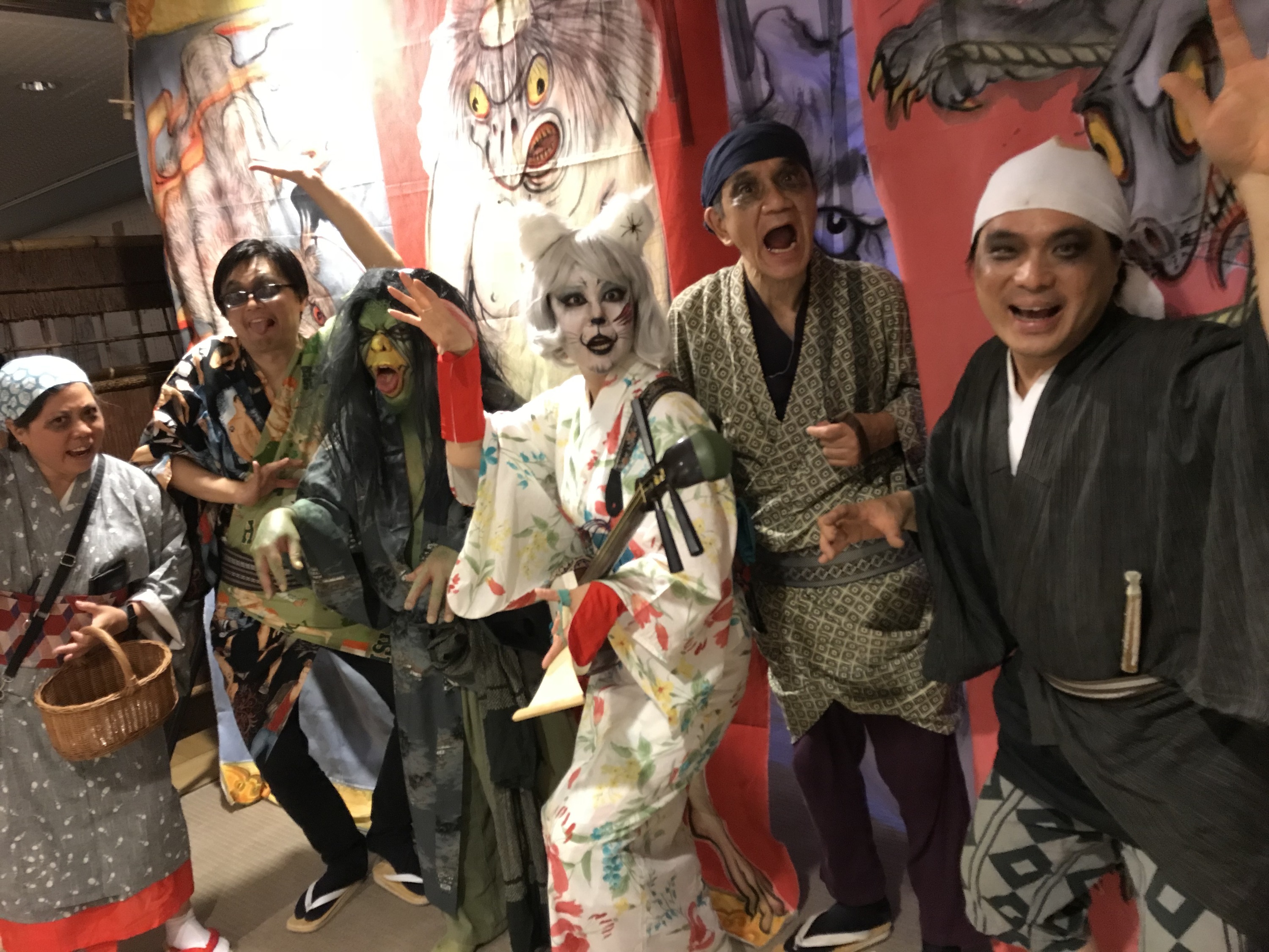 深川お化け縁日2024秋の陣開催 - 怪談ガタリー 妖怪 お札 4種セット 深川