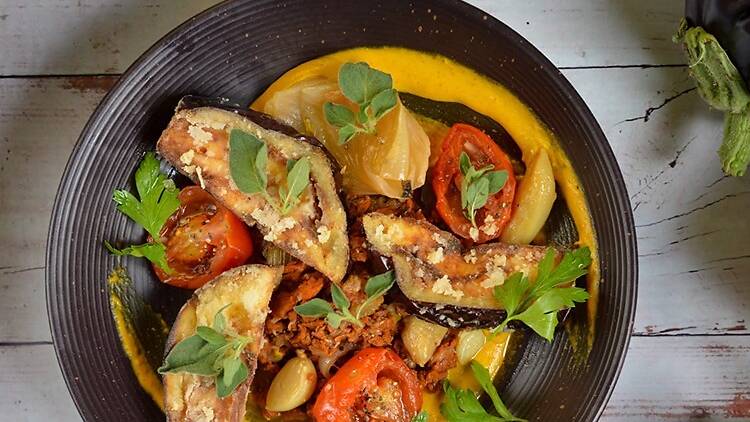 Eggplant & Sun-Baked Tomatoes - Meshek Barzilay