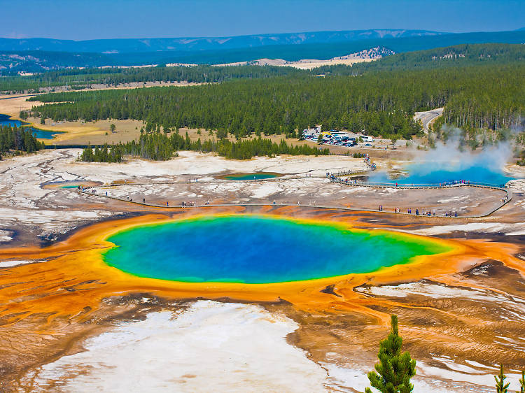 Wyoming: Witness geysers in Yellowstone National Park